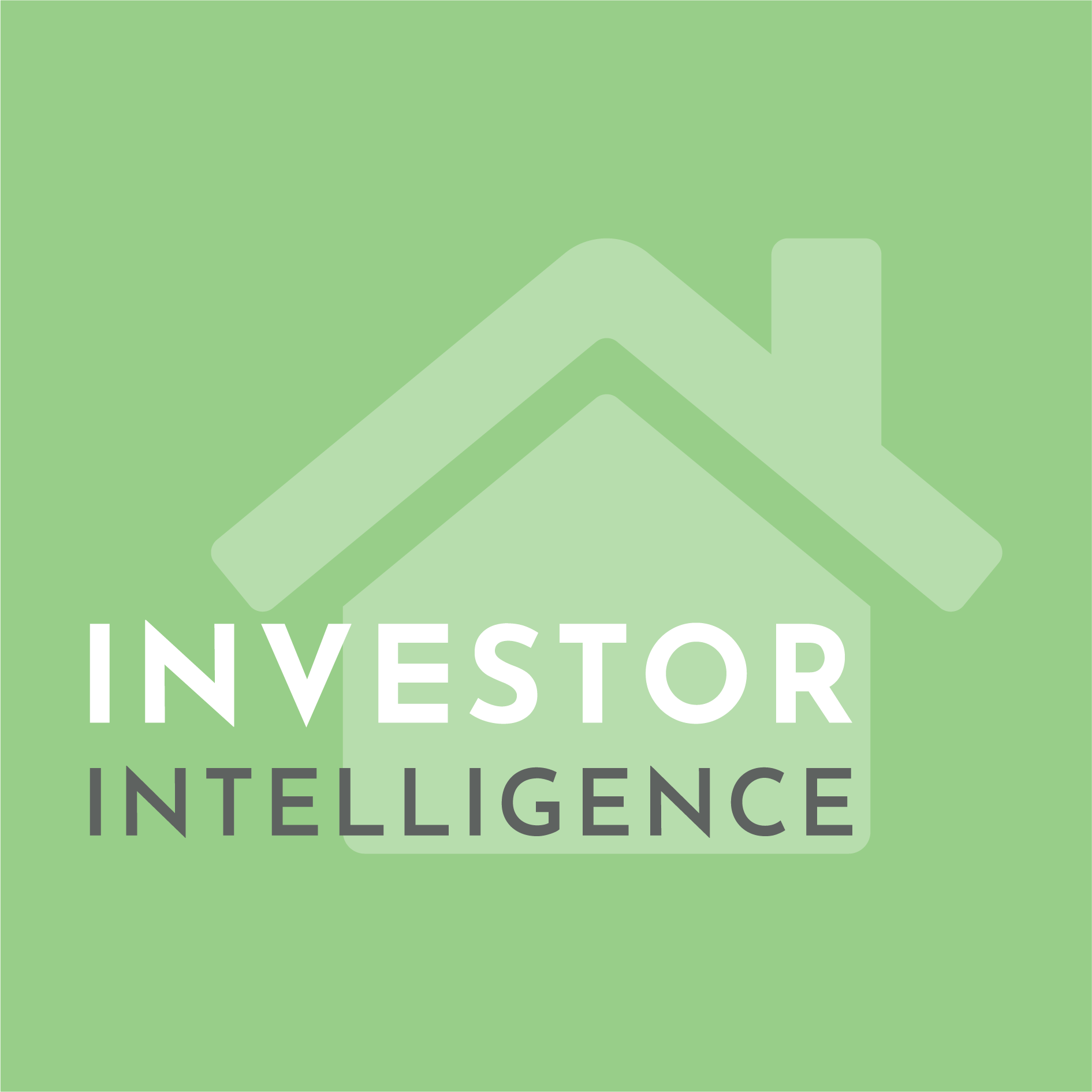 Investor Logo Square Reverse in green